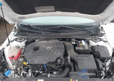 2022 Hyundai Elantra N z USA, uszkodzony, nr VIN KMHLW4AK5NU004530